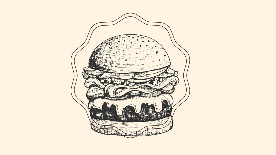 Burger illustration